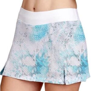 NWT Sofibella Women’s Air Flow 13-Inch Skirt Watercolor Print Size XL